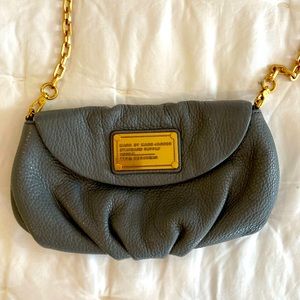 Marc Jacobs Natasha Grey Mini Crossbody